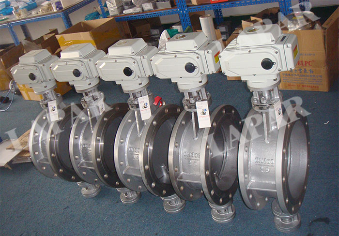 LPB17 Electric Actuated Actuated Damper, Electric Aeration Butterfly Valve