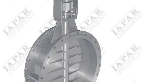 LPB17 Aeration Butterfly Valve | Damper Butterfly Valve