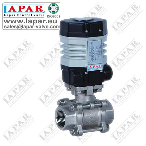 LPAJ12 Mini Electric Metal Ball Valve