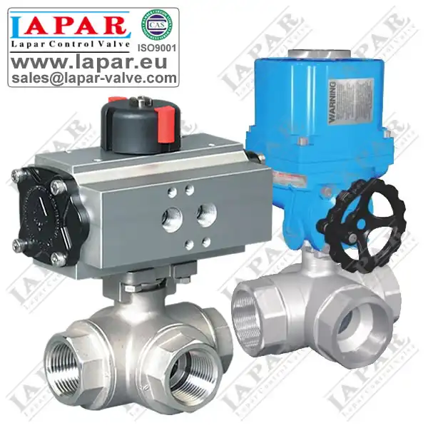 LPA14 Thread Three-way Ball Valve