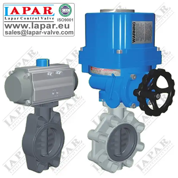 LPD12 Plastic Butterfly Valve