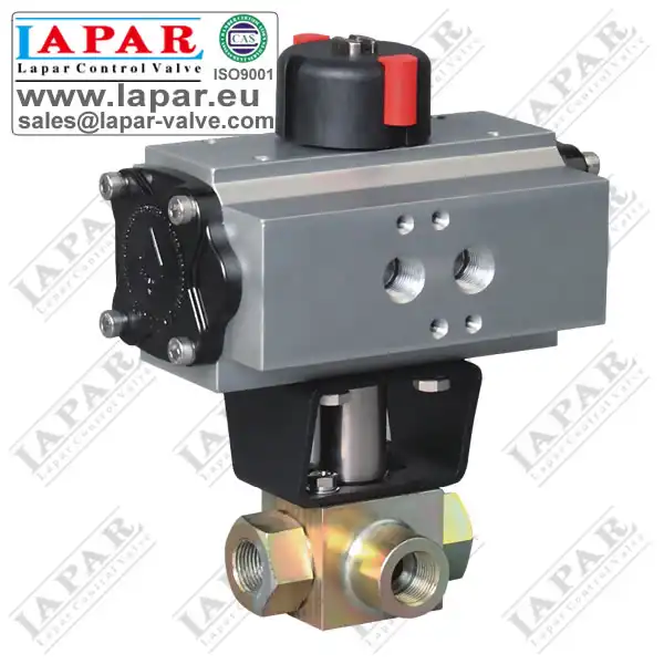 LPK14 High Pressure 3 way Ball Valve