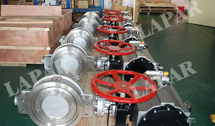 LPB12 Metal Sealing Butterfly Valve