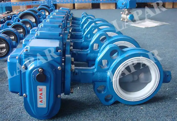 LPB15 Teflon Lined Butterfly Valve