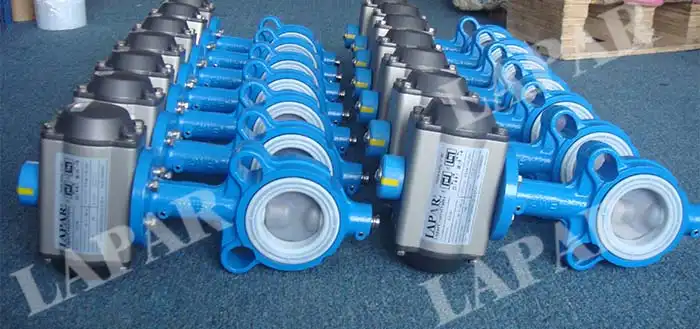 LPB15 Teflon Lined Butterfly Valve