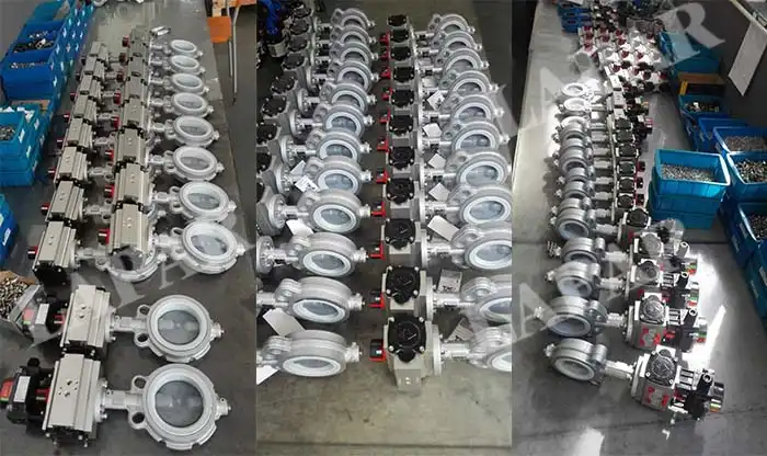 LPB15 Teflon Lined Butterfly Valve